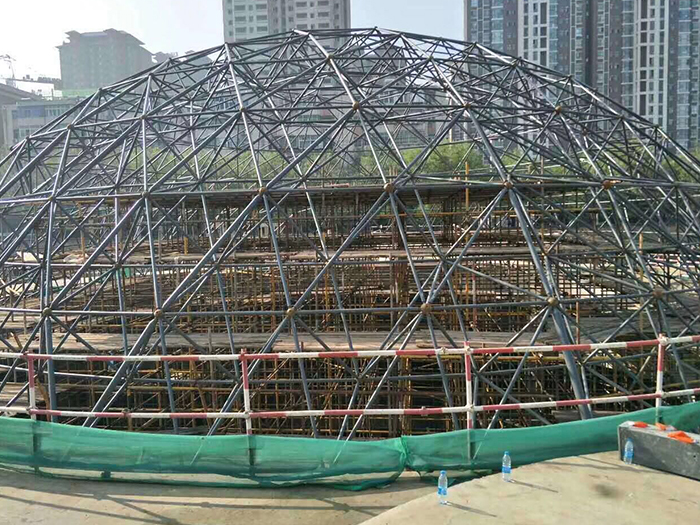 承德球形网架钢结构施工