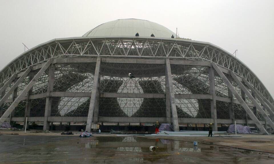 承德温泉馆网架工程